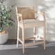 Option Natural White Wash/ White Cushion
