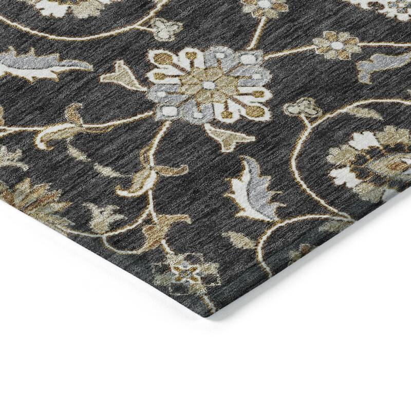 HomeRoots Moroccan Transitional Rectangle Outdoor Rug