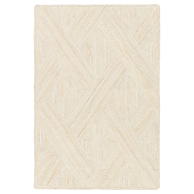 Vero Natural Trellis Area Rug