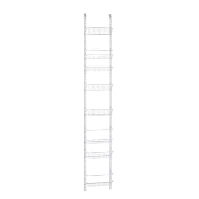 ClosetMaid White Wire Wall or Door Mount Storage Rack