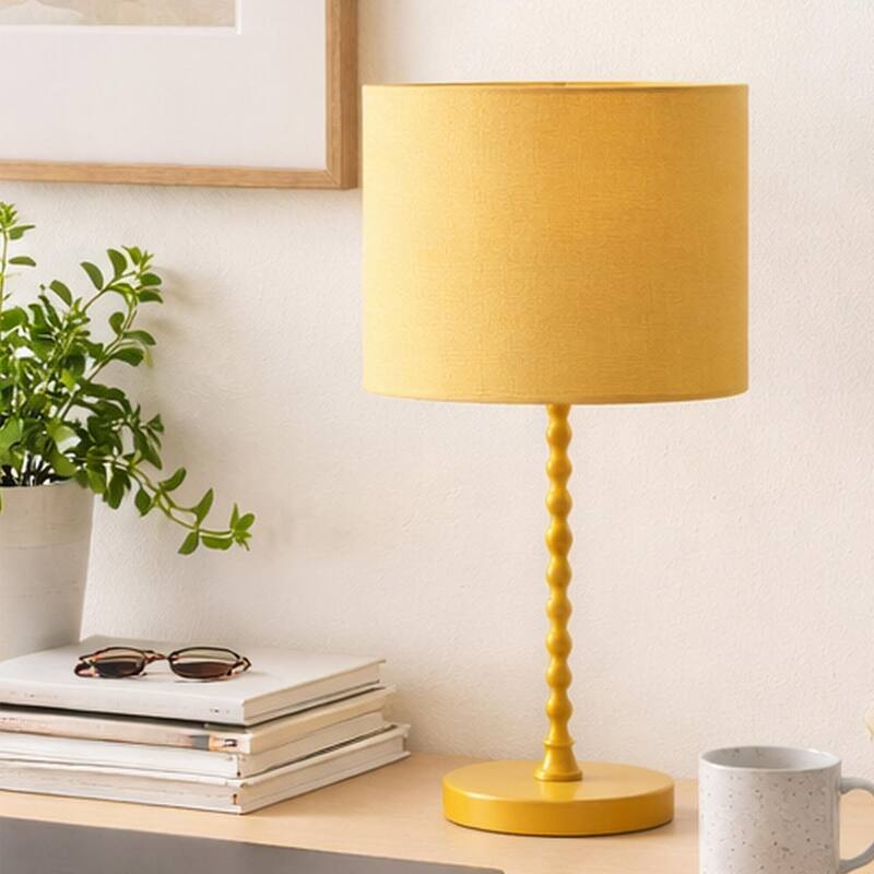 Finest Gold Painted Table Lamp with Twisted Base