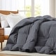 preview thumbnail 2 of 39, All-Season Medium Warmth White Goose Down Comforter with Premium Fabric