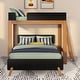 preview thumbnail 5 of 21, Max & Lily Mid-century Twin over Full L-shaped Bunk Bed with Ladder