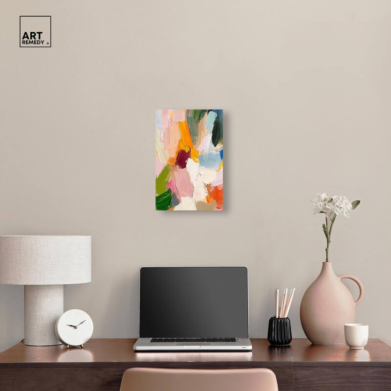 Chromatic Surge IV Canvas by Art Remedy, Gallery Wrapped