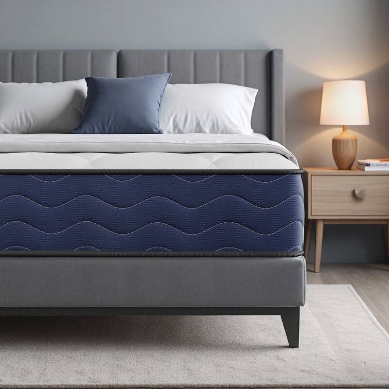 SweDrea 10 in. Medium Firm Cooling Hybrid Mattress with CertiPUR-US & OEKO-TEX Certification