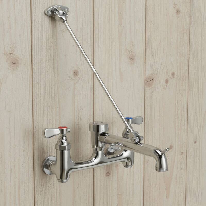 Whitehaus Collection Heavy Duty Wall Mount Faucet