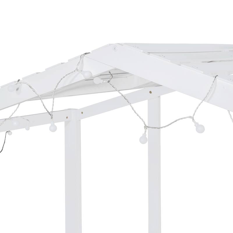 Loft Bed with Ladder and Slide