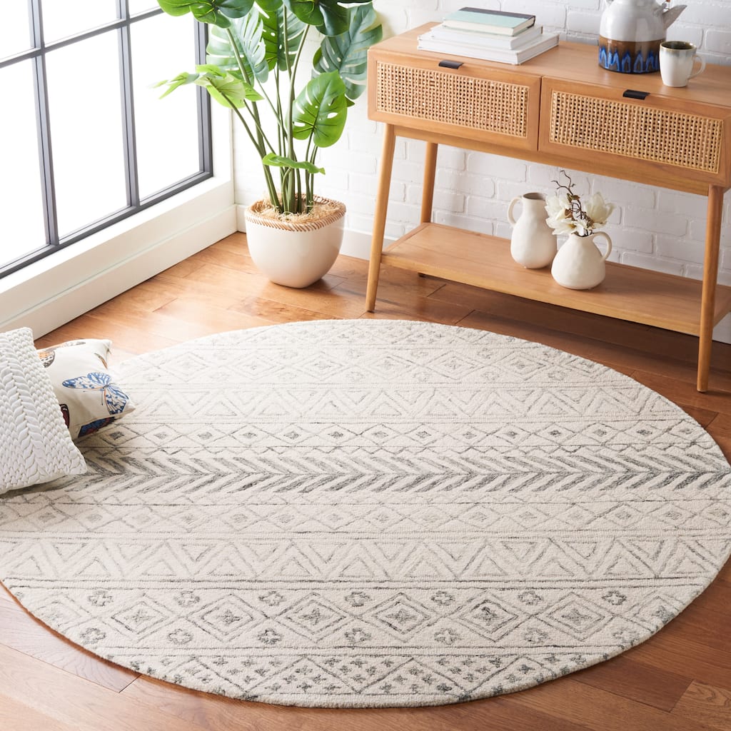 SAFAVIEH Handmade Metro Heloise Moroccan Boho Wool Rug