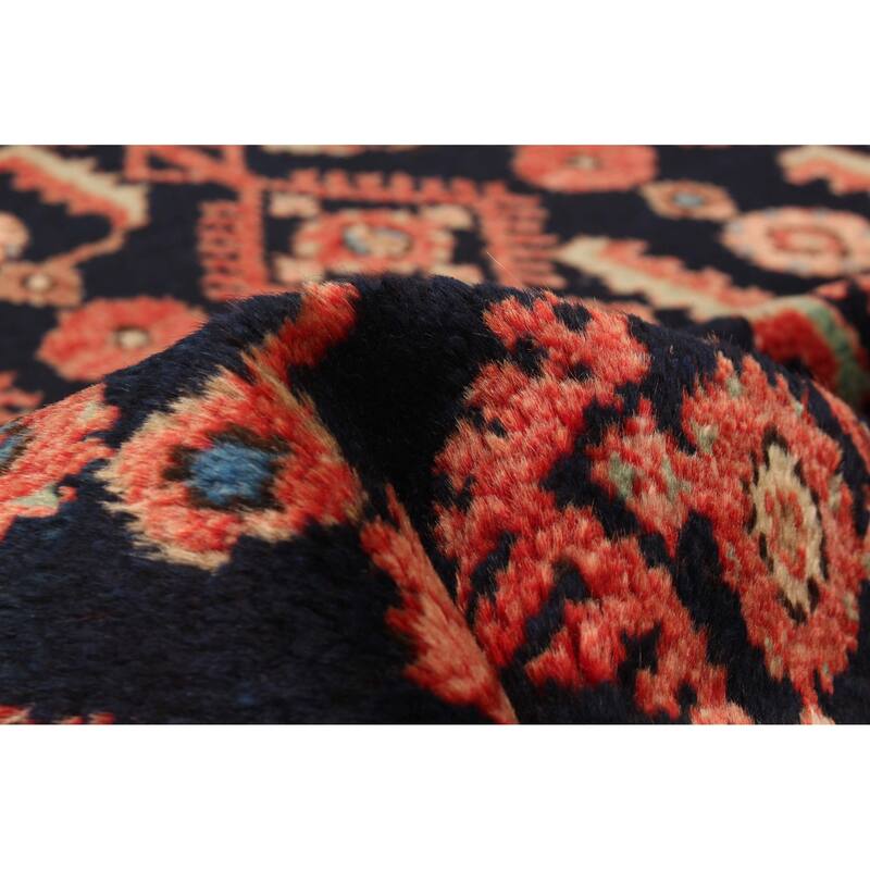 ECARPETGALLERY Hand-knotted Andelz Navy Wool Rug - 4'6 x 6'9