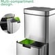 preview thumbnail 3 of 10, Caynel 16.3 gallon Motion Sensor Stainless Steel Trashcan