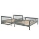 preview thumbnail 37 of 40, Multifunctional Design Bunk Bed with Twin size Trundle, Maximized Storage Space, Sturdy and Durable