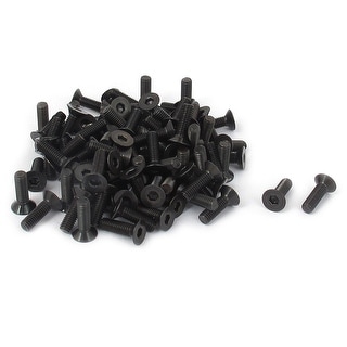M3 Aluminum Countersunk Hex Socket Bolts – Flat Head Screws (7mm-18mm) – 10/50/100pcs