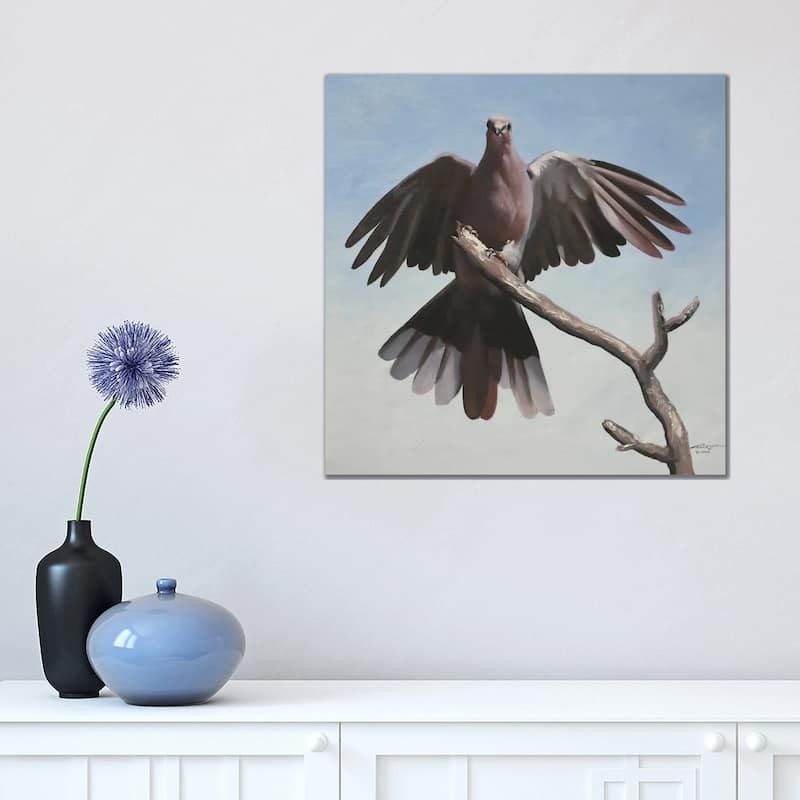 iCanvas "Dove" by D. "Rusty" Rust Canvas Print - 18x18x1.5