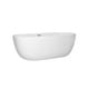 preview thumbnail 47 of 173, Adler Soaking Bathtub in Glossy White