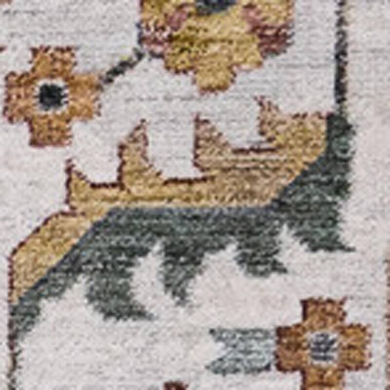 HomeRoots Medallion Modern Rectangle Area Rug - 8' X 10'