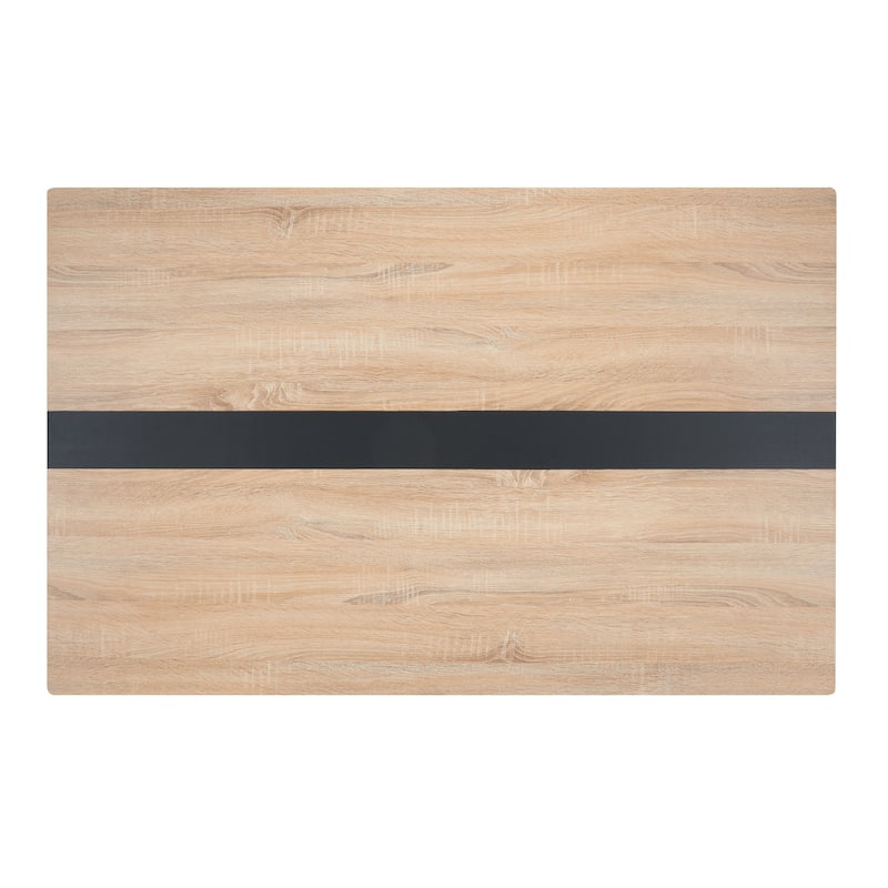 SAFAVIEH Birten Dining Table - 55" W x 35" D x 30" H - 55Wx35Dx30H
