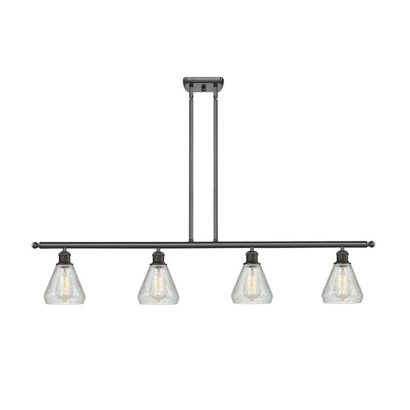 Innovations Lighting Conesus 4 Light 48" Wide Linear Chandelier