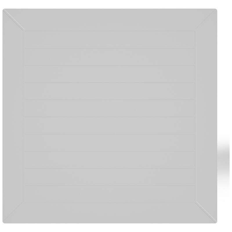 Frond and Form 31.5 Inch Outdoor Square Dining Table