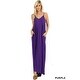 preview thumbnail 19 of 18, JED Women's Soft Fabric Tank Maxi Dress with Side Pockets
