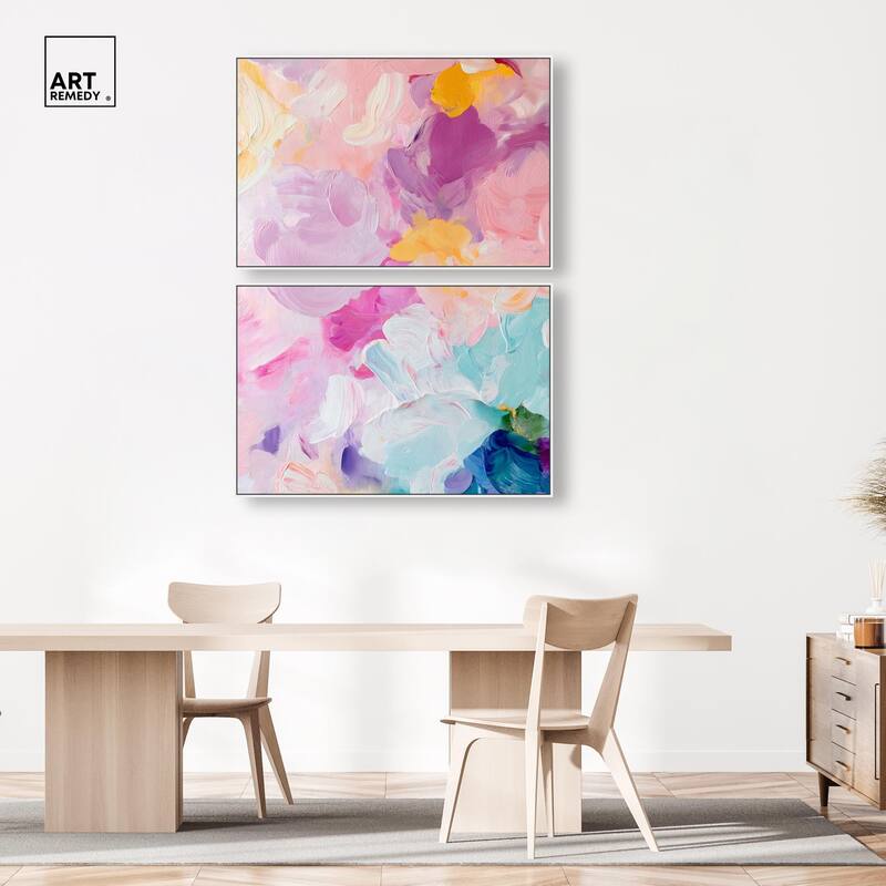 Misty Layers Canvas Set of 2 by Art Remedy