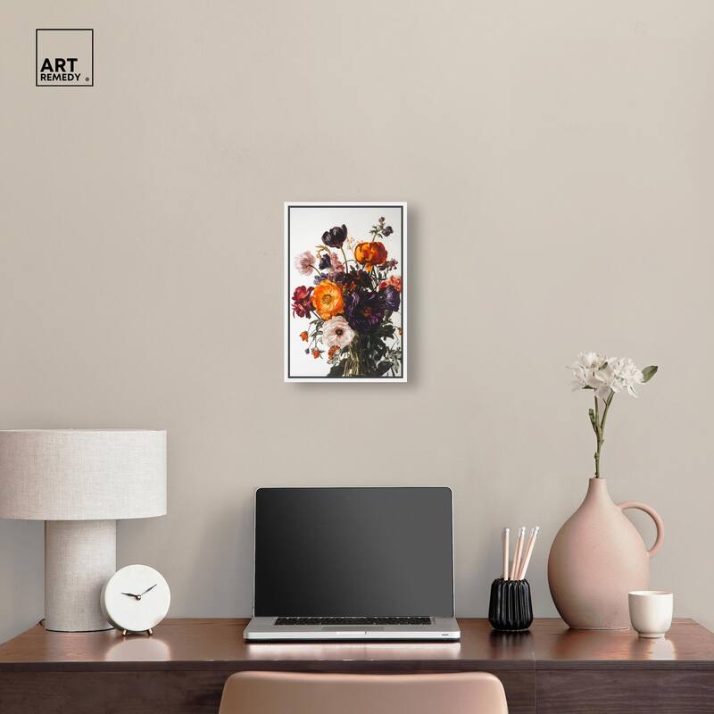 Regal Rose Riot I Canvas by Art Remedy