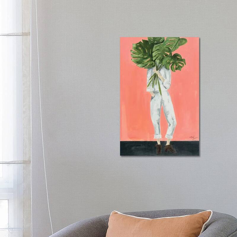 iCanvas "Monstera" by Meredith Steele Canvas Print - 26x18x1.5