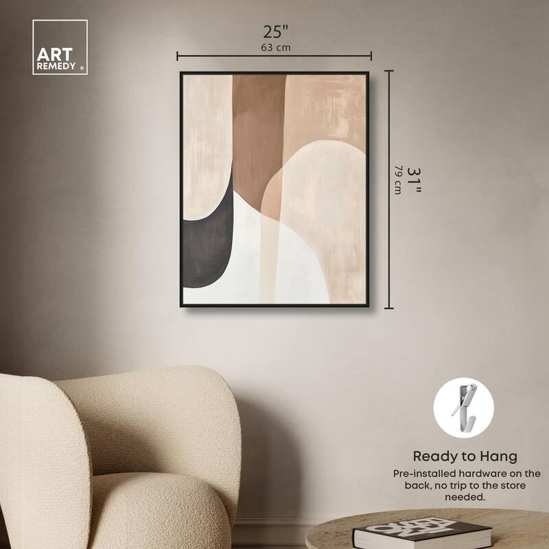 Soul of Form I Canvas by Art Remedy
