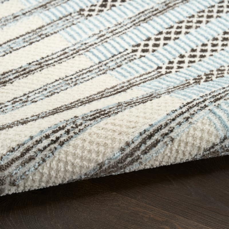 Nourison Nordic Indoor only Geometric Area Rug