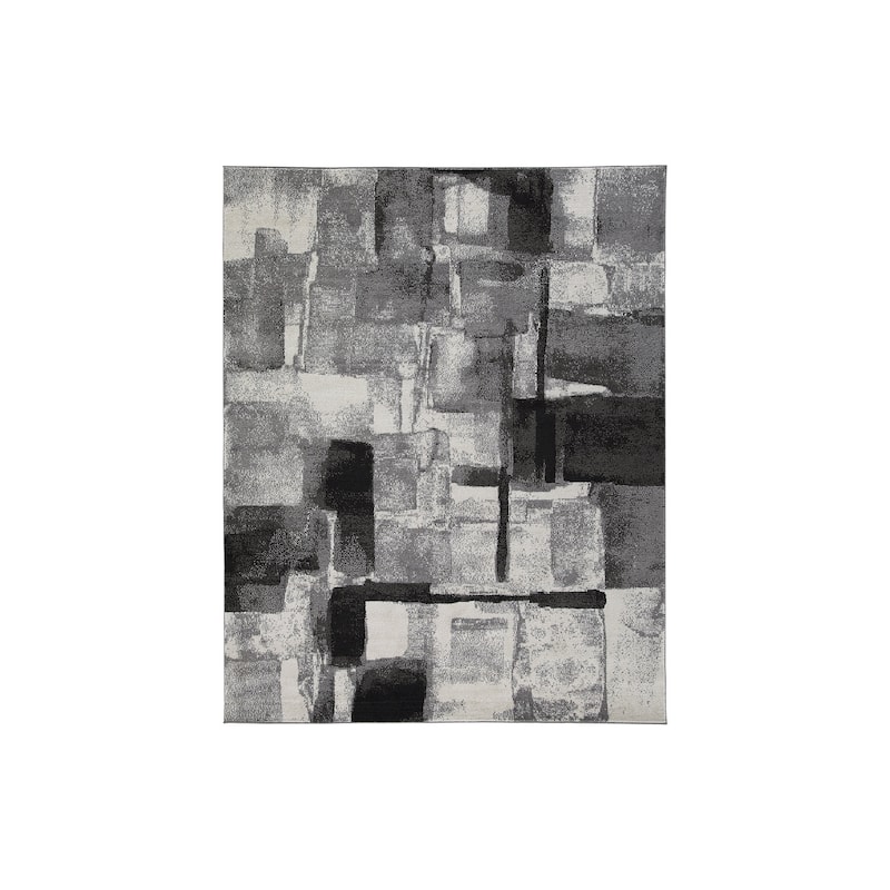 Brycebourne Black/Cream/Gray Medium Rug