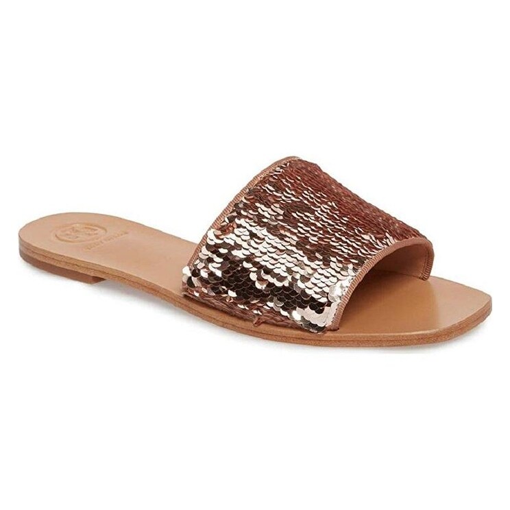 tory burch sequin slides