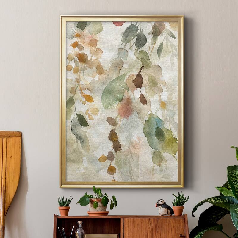 Cascading Nature I Premium Framed Print - Ready to Hang