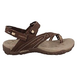 merrell dark earth sandals