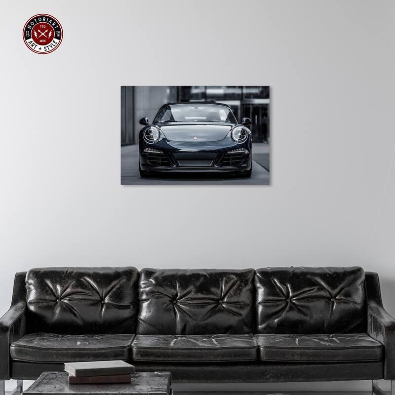 Notoriart Classy Car Gallery Wrapped Car 1 Piece Canvas Wall Art