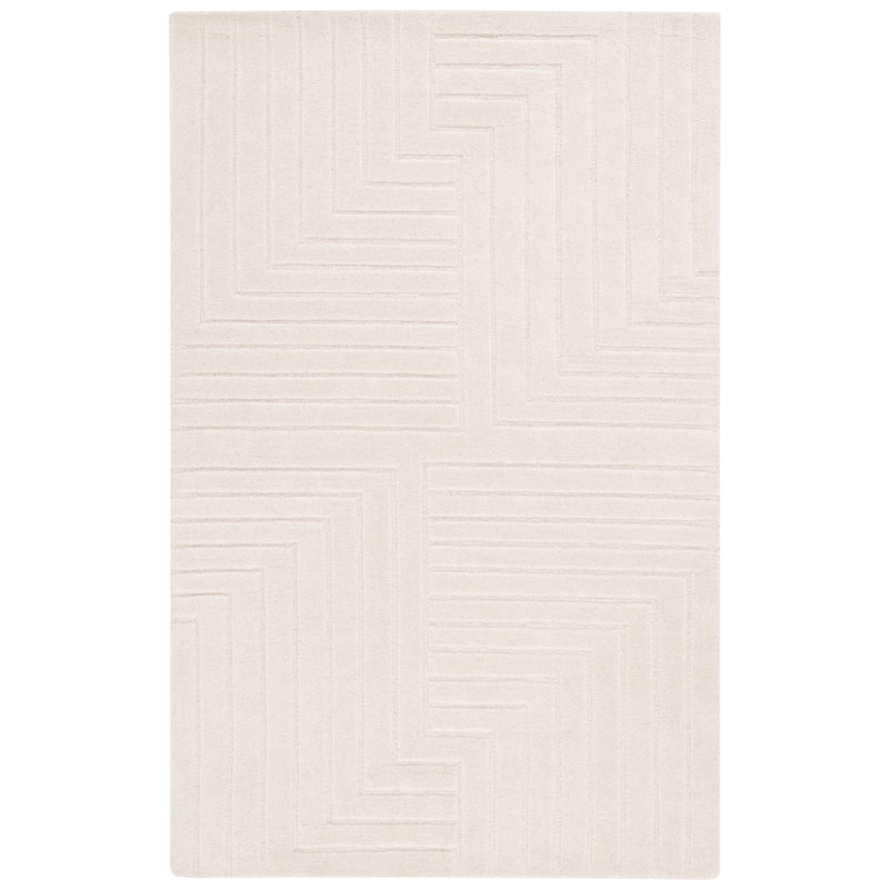 SAFAVIEH Handmade Ebony Sanela Modern Wool Rug
