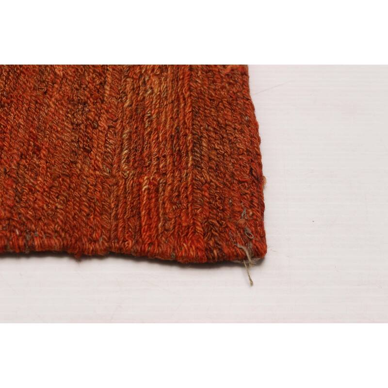 ECARPETGALLERY Flat-Weave Lahor Finest Copper Wool Tapestry Kilim - 13'1 x 12'6