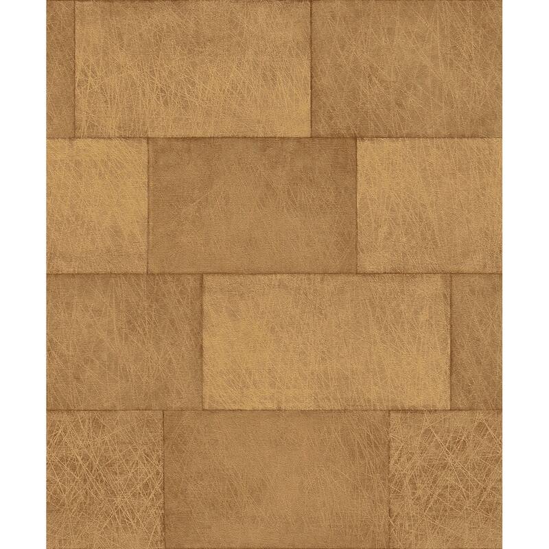 Advantage Lyell Brown Stone Wallpaper
