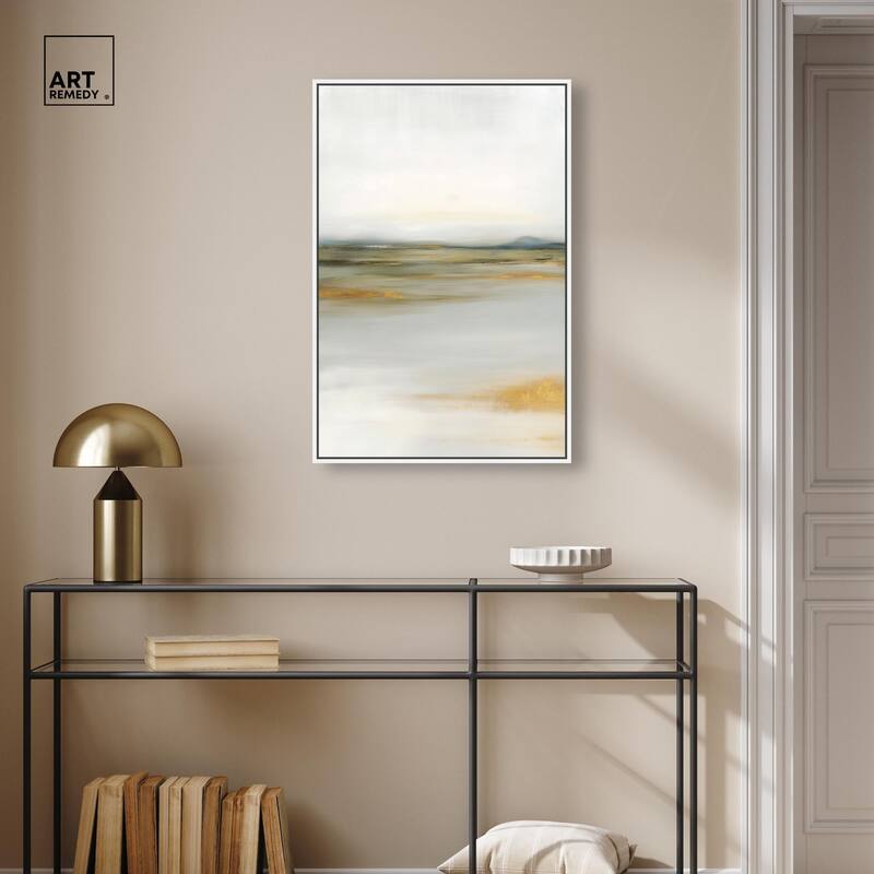 Misty Expanse I Canvas by Art Remedy