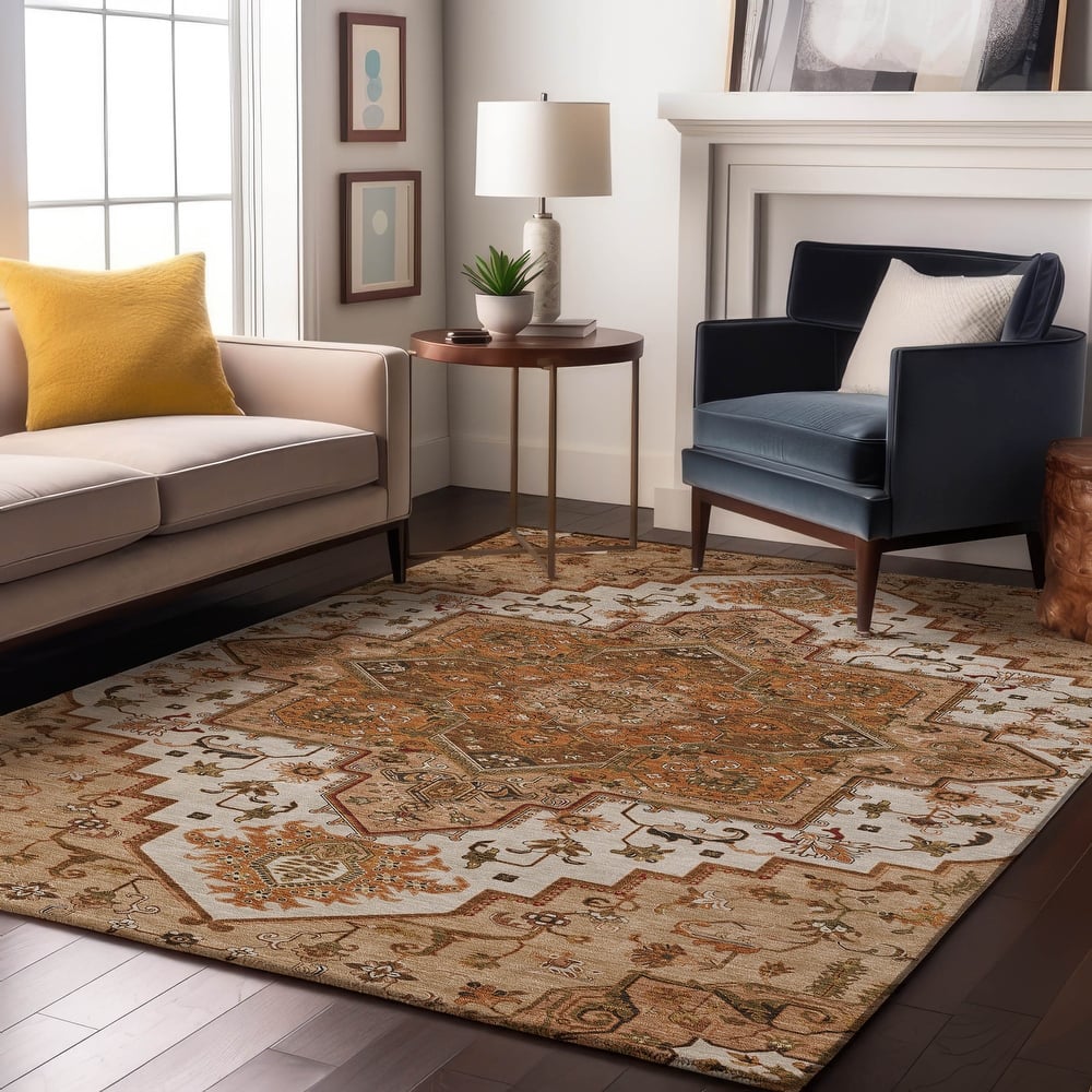 Premium Washable Super Soft Traditional Oriental Mayfield Rug