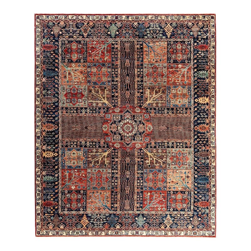 Serapi One-of-a-Kind Hand-Knotted Area Rug - Red, 8' 2" x 9' 11" - 8' 2" x 9' 11"