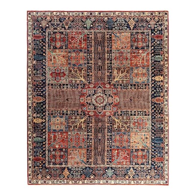 Serapi One-of-a-Kind Hand-Knotted Area Rug - Red, 8' 2" x 9' 11" - 8' 2" x 9' 11"