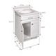 preview thumbnail 10 of 9, Design House Brookings 25" Free Standing Single Basin Vanity Set with