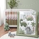 preview thumbnail 1 of 3, The Peanutshell Crib Bedding Set, Dinosaur Dreams, 3 Pieces