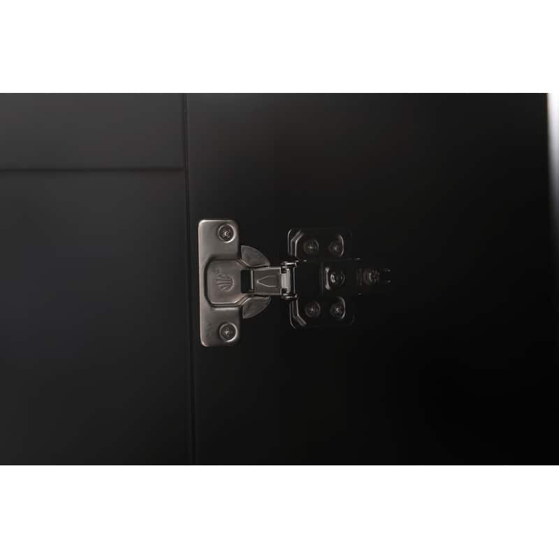 Indigo Home 16 Inch Bathroom Linen Storage Freestanding Cabinet