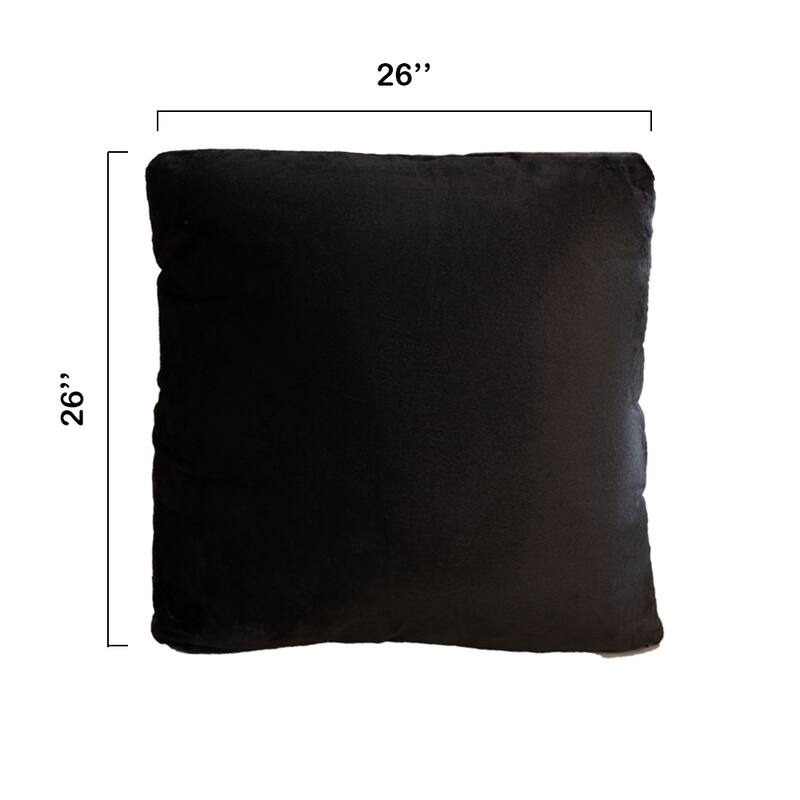 Cheer Collection Set of 2 Hollow Fiber Filled Couch Pillows