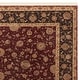 preview thumbnail 12 of 15, SAFAVIEH Couture Hand-knotted Tabriz Floral Simin Traditional Oriental Wool Rug with Fringe