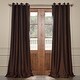 preview thumbnail 60 of 70, Exclusive Fabrics Grommet Blackout Faux Silk Taffeta 108-inch Curtain (1 Panel)
