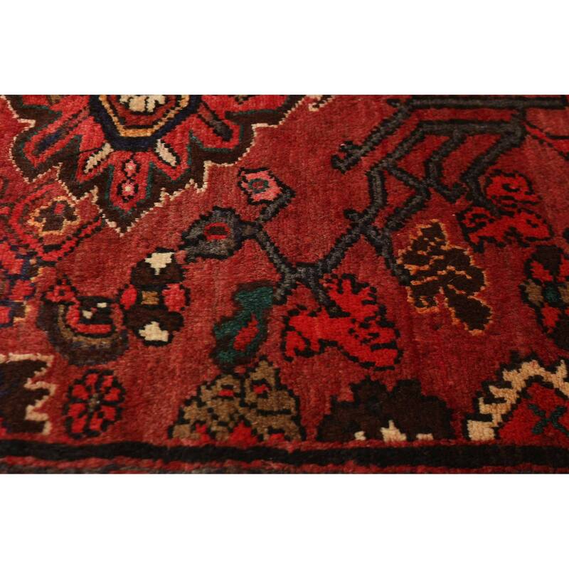 ECARPETGALLERY Hand-knotted Andelz Red Wool Rug - 3'7 x 6'7