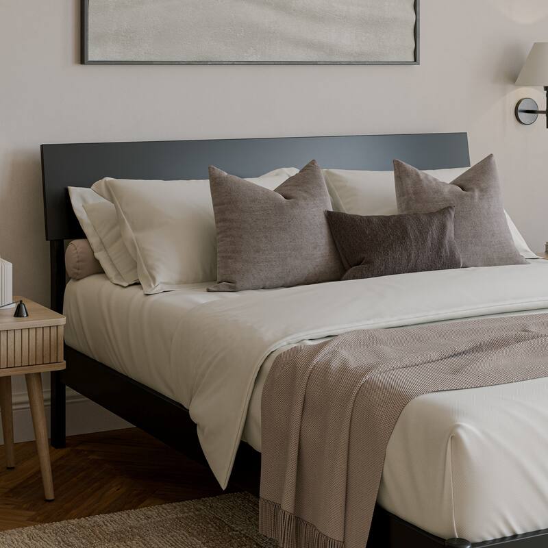 Bradford Platform Bed with Adjustable Headboard