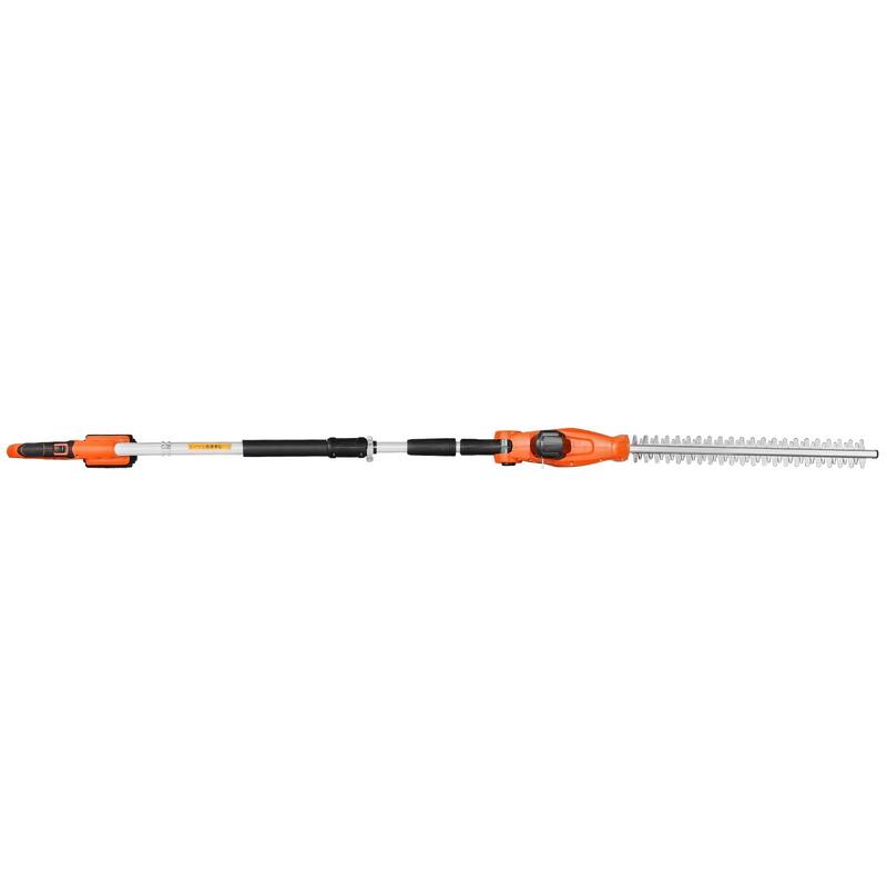 20V Cordless Electric Hedge Trimmer with 1200RPM Motor 20in Blade - 78.4in x 3.7in x 6.5in