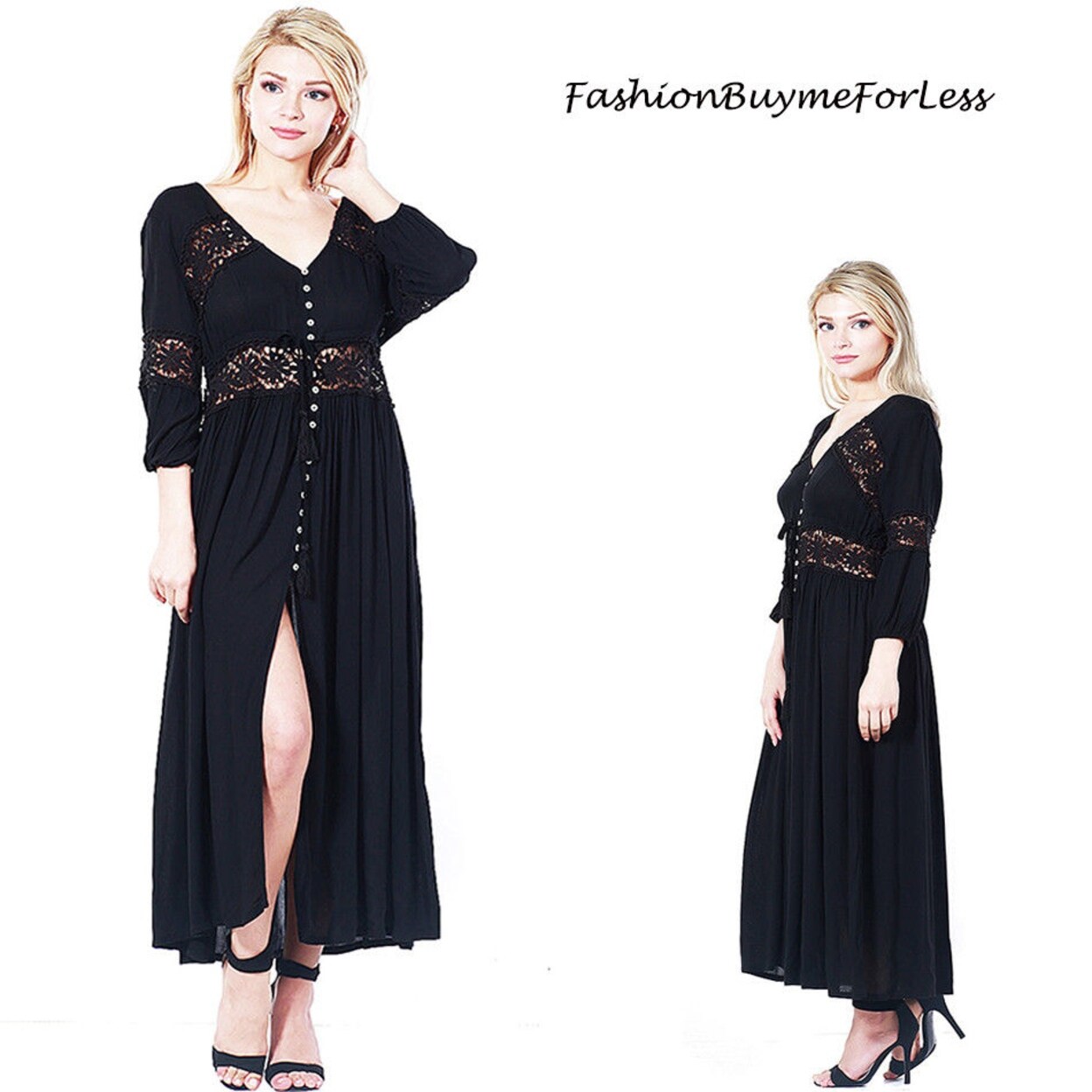bohemian peasant dress